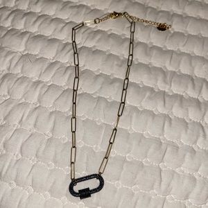 Lock chain necklace